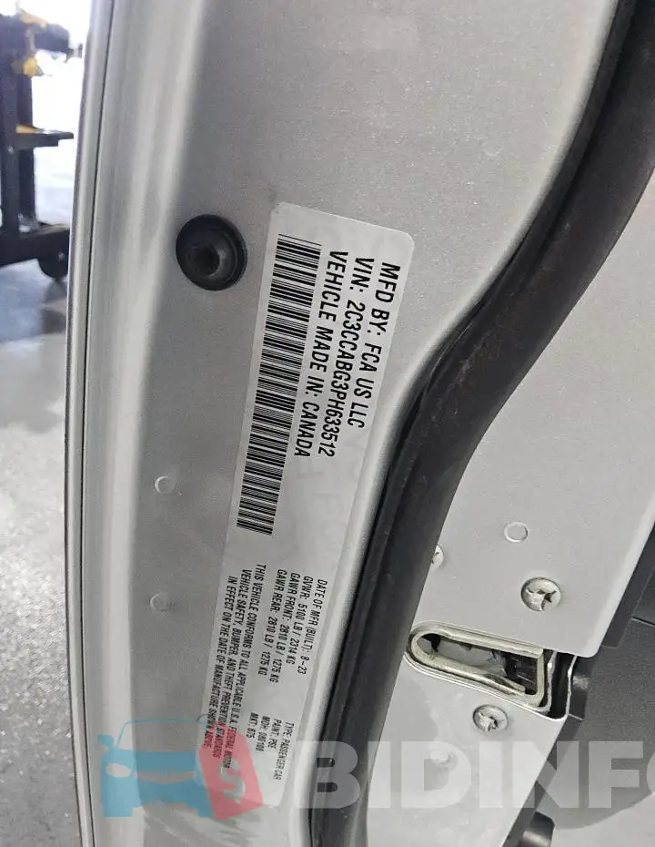 2C3CCABG3PH633512 Photo# 12