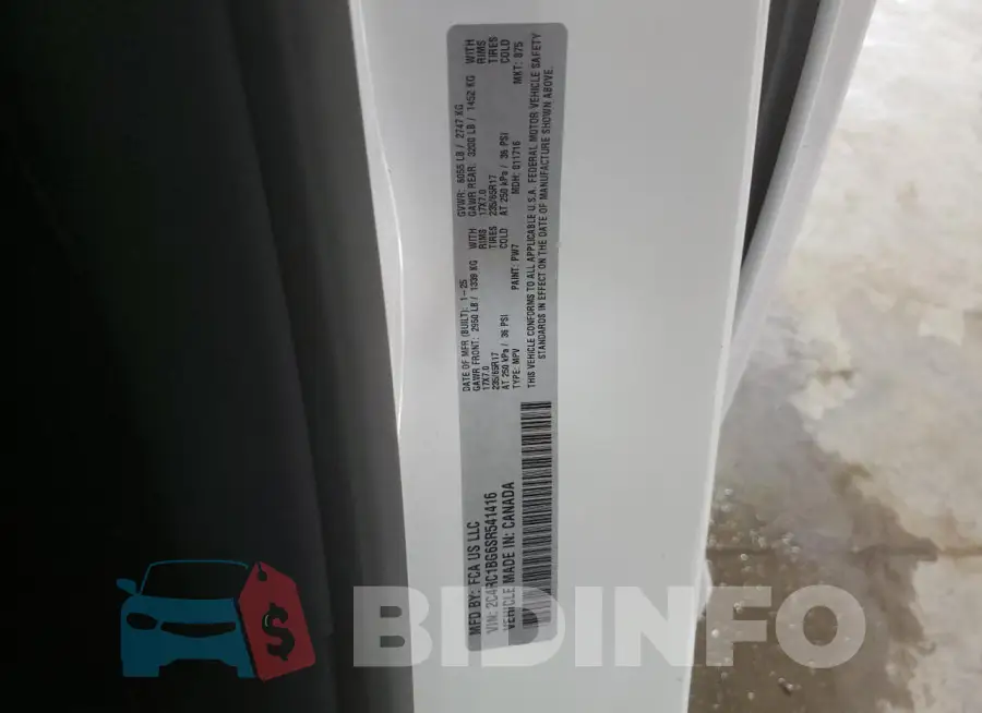 2C4RC1BG6SR541416 Photo# 13