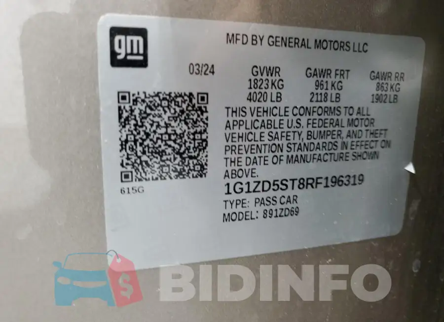 1G1ZD5ST8RF196319 Photo# 13