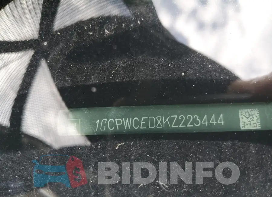 1GCPWCED8KZ223444 Photo# 13