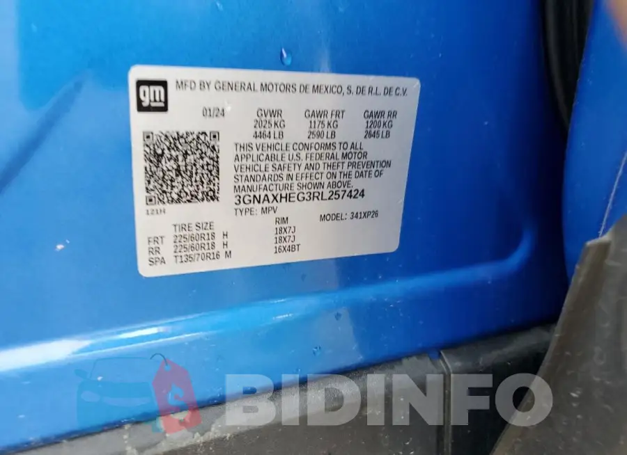 3GNAXHEG3RL257424 Photo# 13