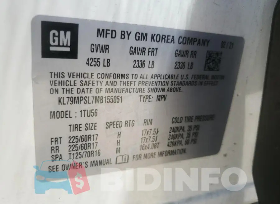 KL79MPSL7MB155051 Photo# 12