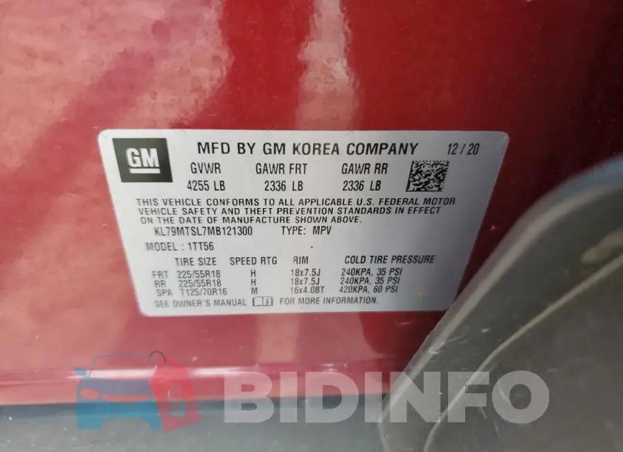 KL79MTSL7MB121300 Photo# 13