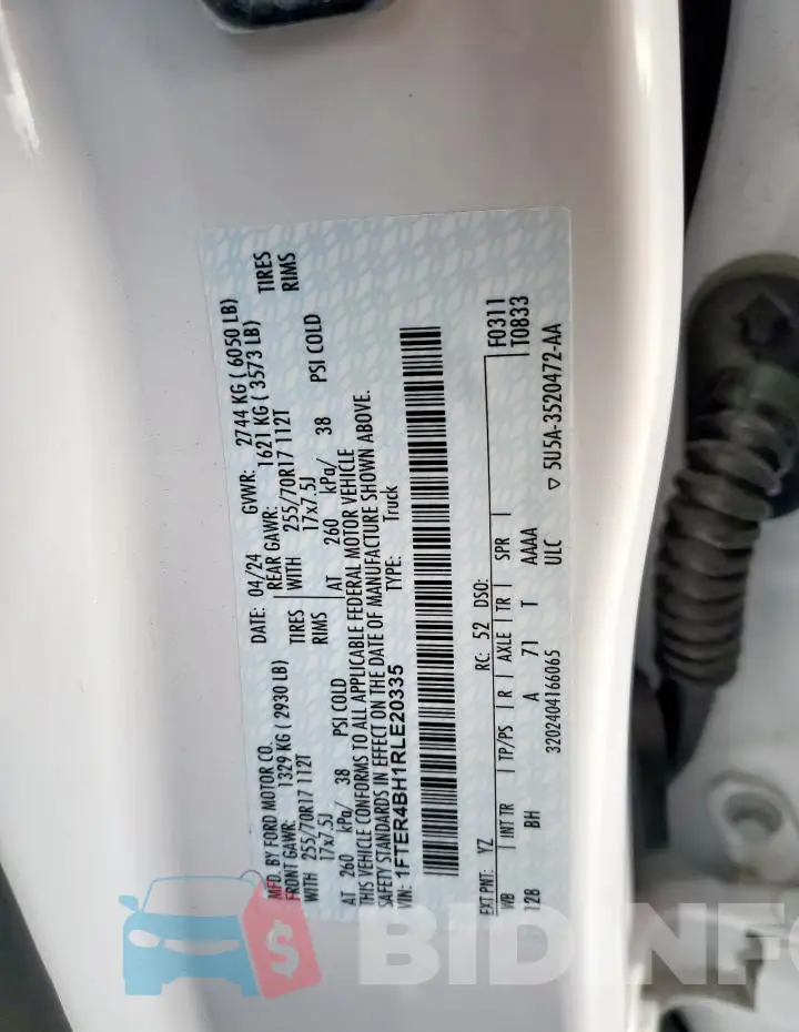 1FTER4BH1RLE20335 Photo# 13