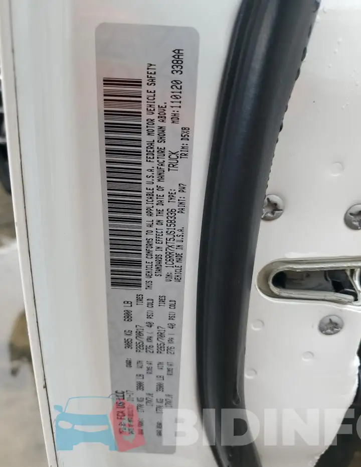 1C6RR7XT5JS158336 Photo# 12