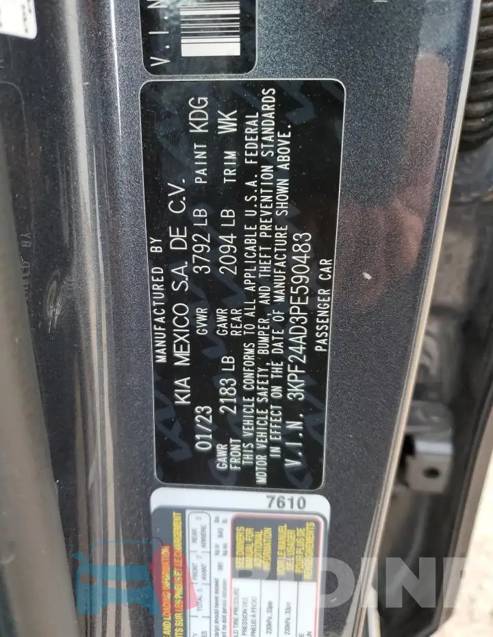 3KPF24AD3PE590483 Photo# 12