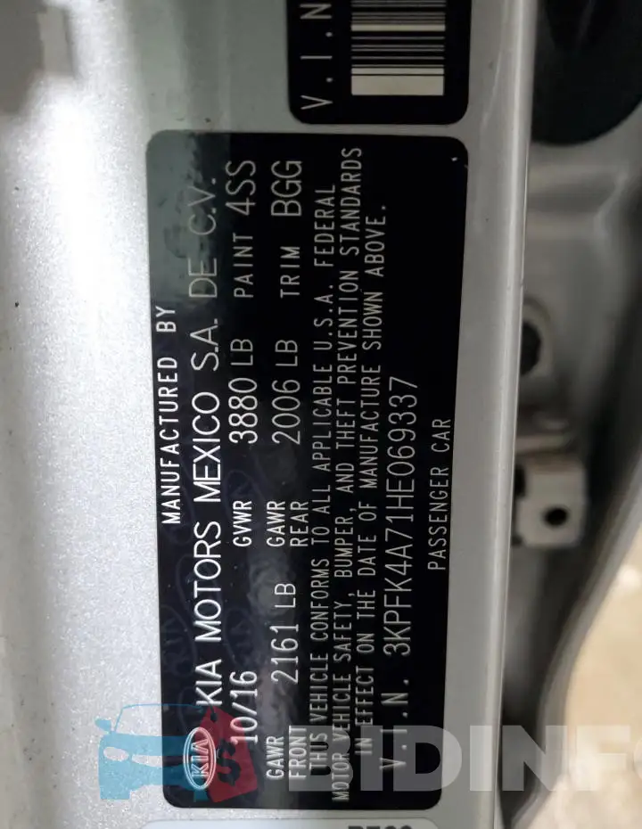 3KPFK4A71HE069337 Photo# 13