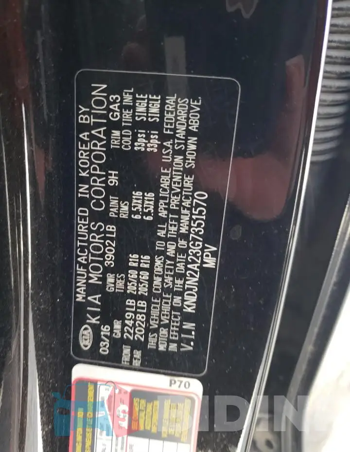 KNDJN2A23G7351570 Photo# 13