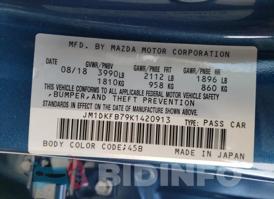 JM1DKFB79K1420913 Photo# 13