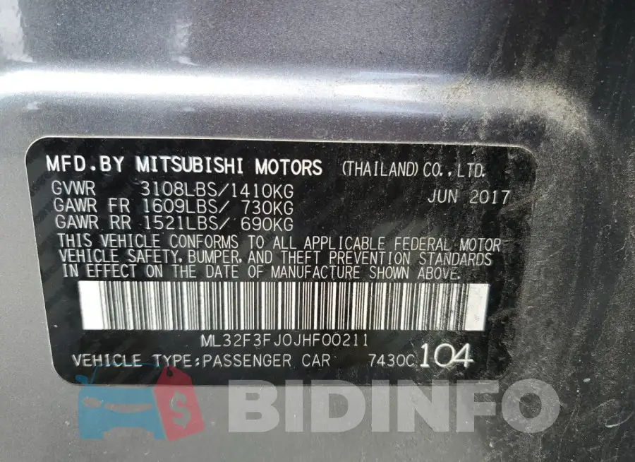 ML32F3FJ0JHF00211 Photo# 12