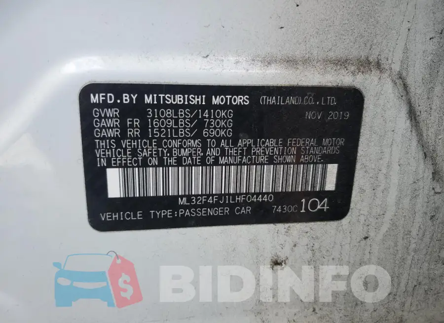 ML32F4FJ1LHF04440 Photo# 12
