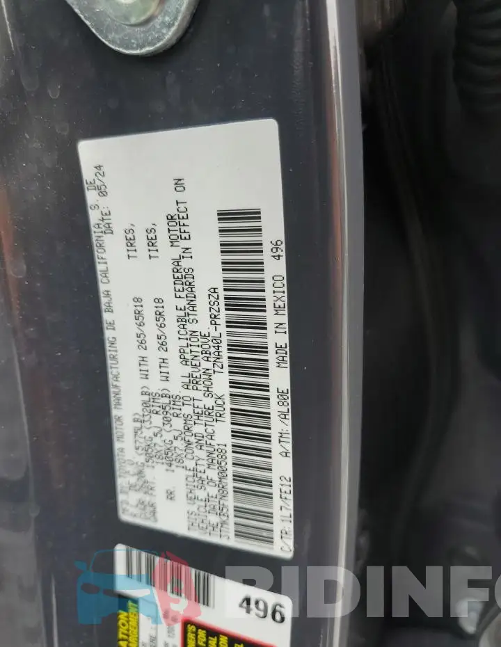 3TMKB5FN8RM005881 Photo# 13