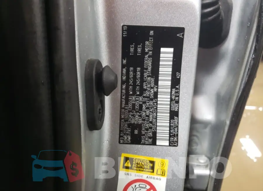 5TDJZRFHXKS745415 Photo# 12