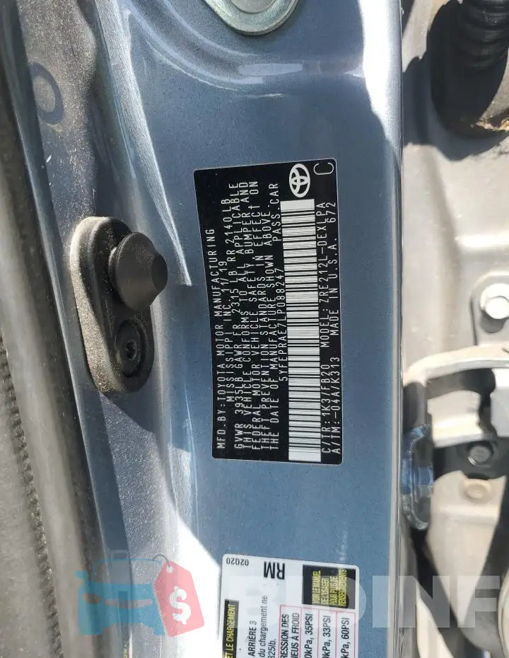 5YFEPRAE7LP088247 Photo# 12