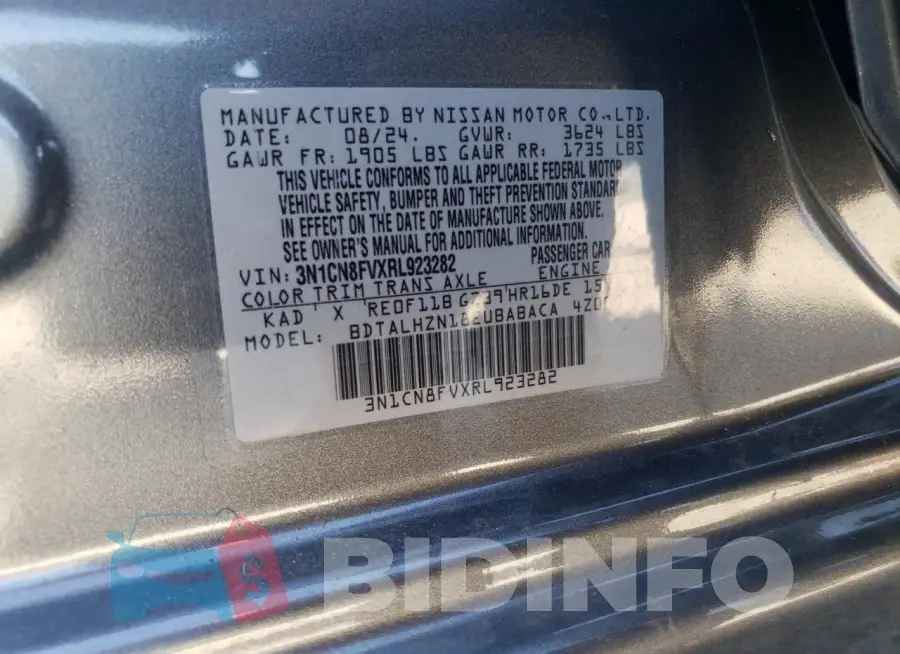 3N1CN8FVXRL923282 Photo# 12