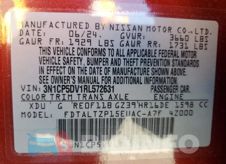 3N1CP5DV1RL572631 Photo# 12