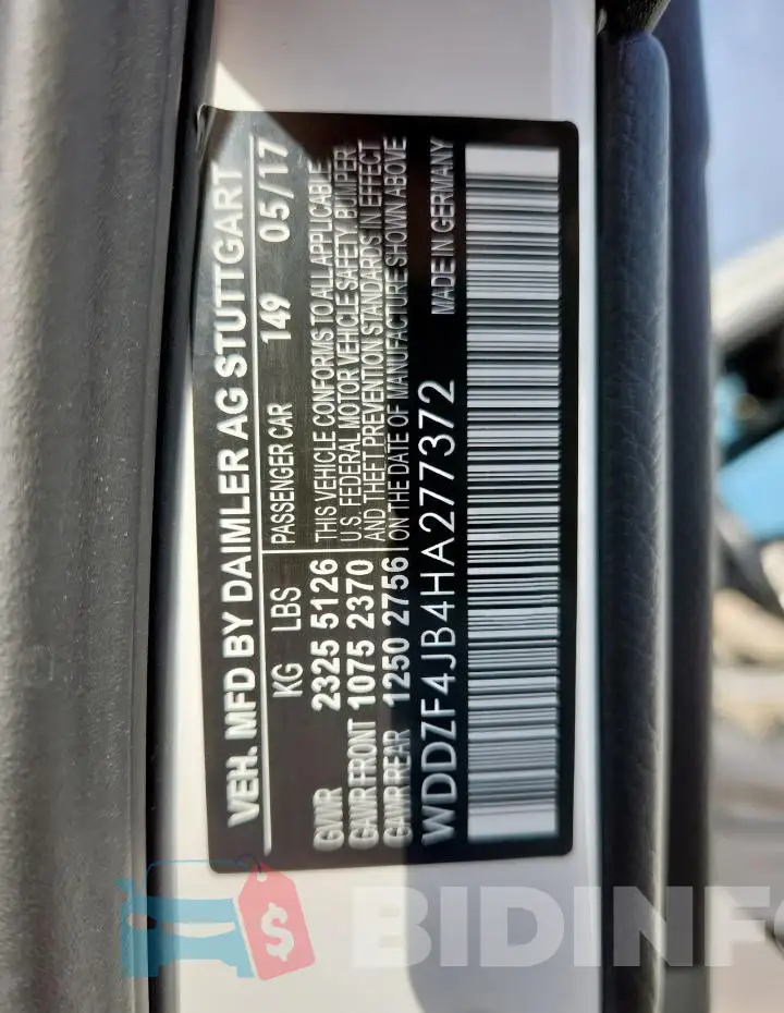 WDDZF4JB4HA277372 Photo# 12