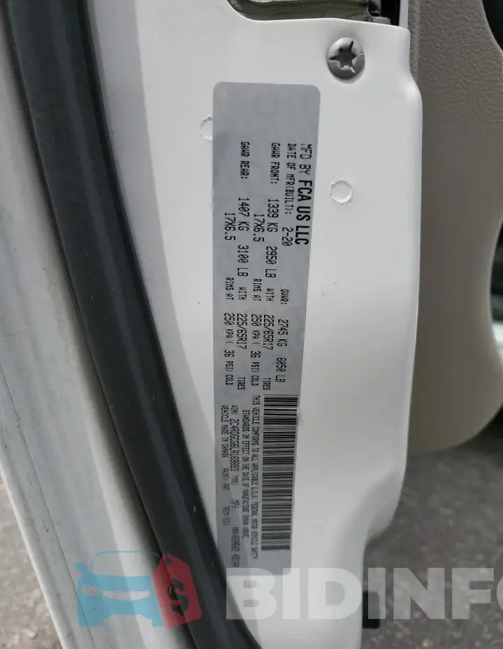 2C4RDGCG6LR169883 Photo# 13