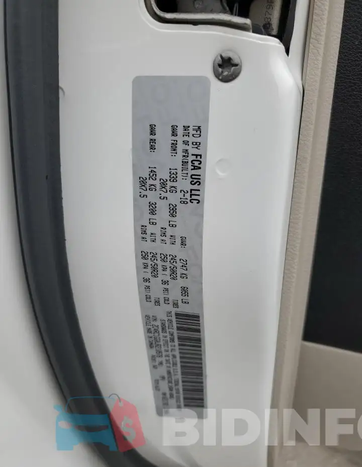 2C4RC1GG0JR210578 Photo# 14