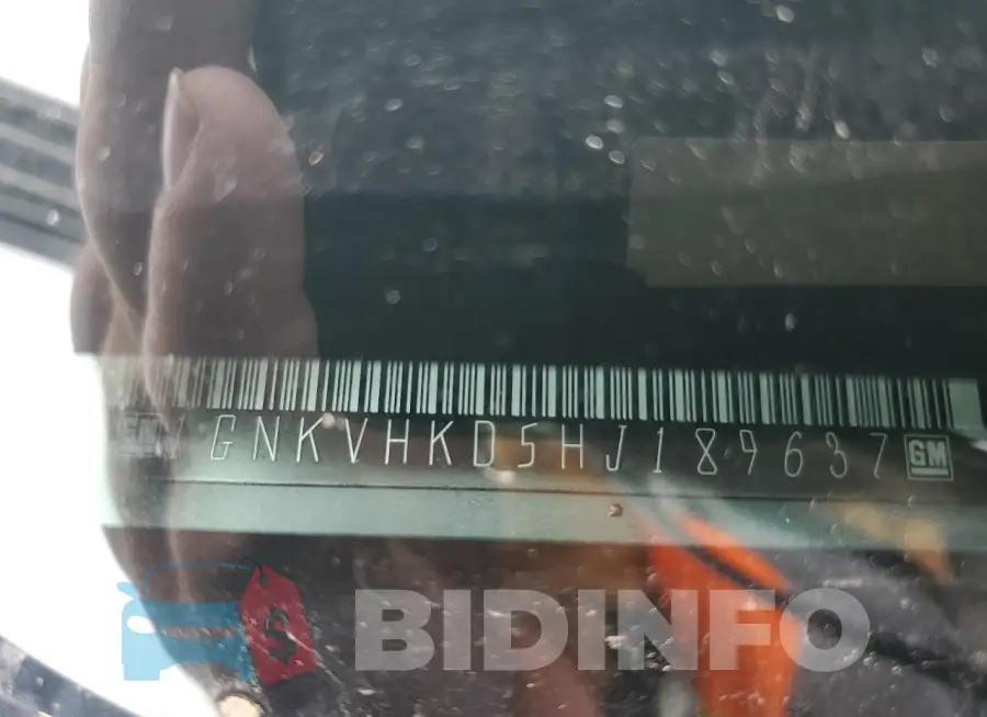 1GNKVHKD5HJ189637 Photo# 14