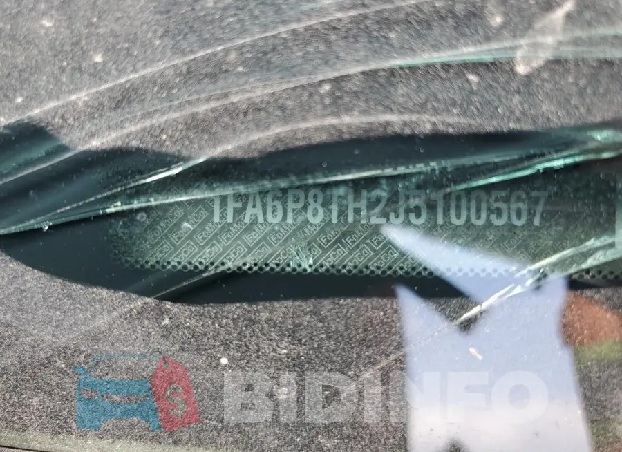 1FA6P8TH2J5100567 Photo# 12