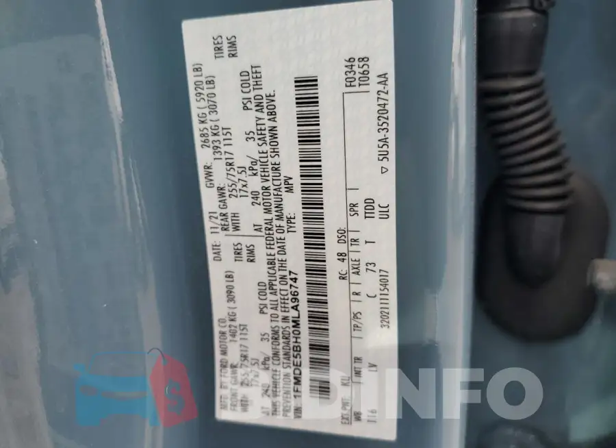 1FMDE5BH0MLA96747 Photo# 13