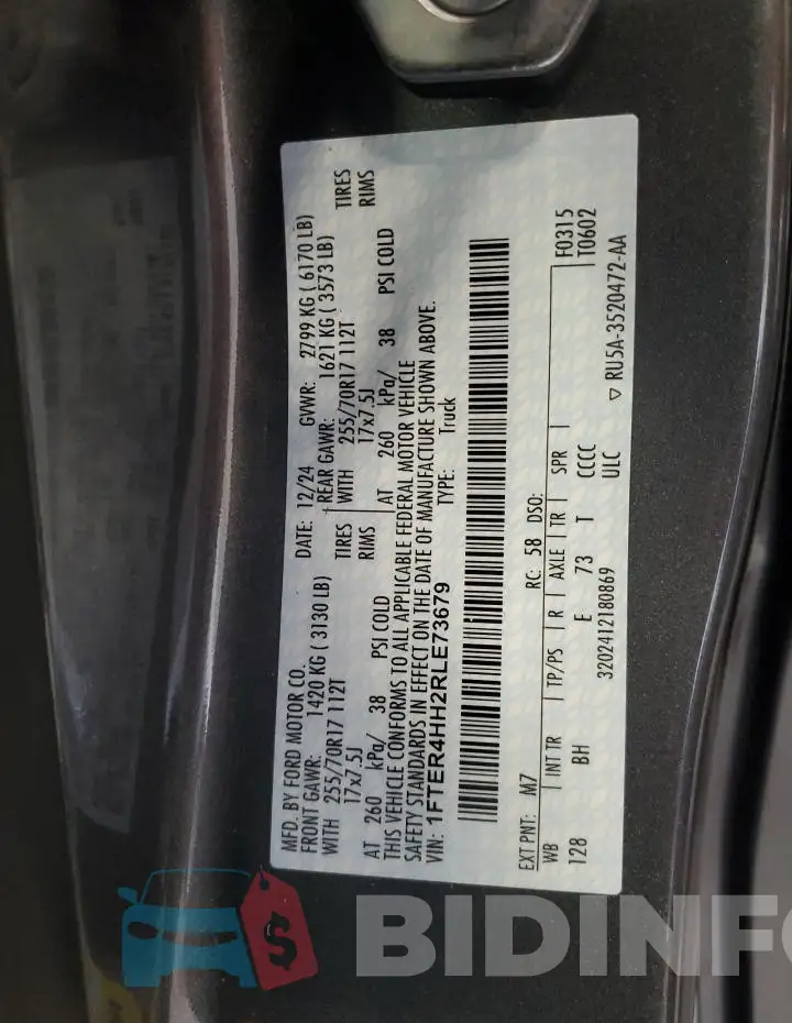 1FTER4HH2RLE73679 Photo# 12