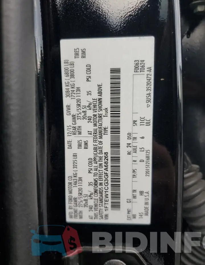 1FTEW1CG3GFA68268 Photo# 13