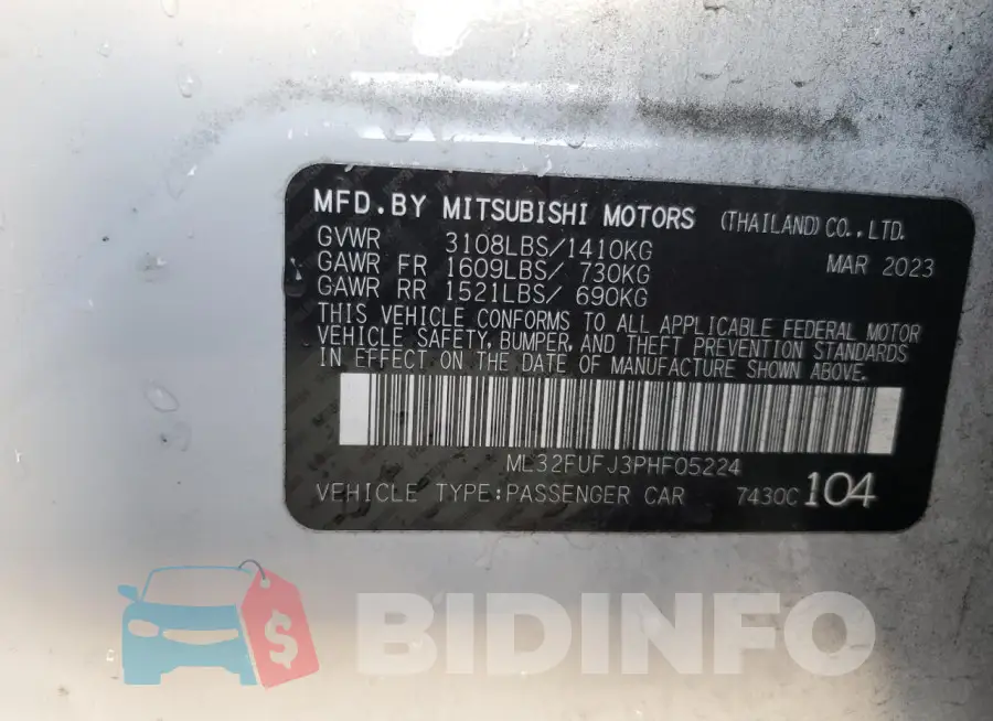 ML32FUFJ3PHF05224 Photo# 13