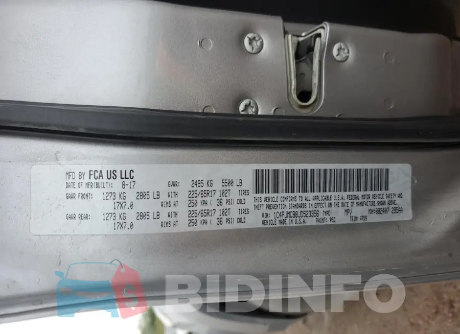 1C4PJMCB8JD523356 Photo# 13