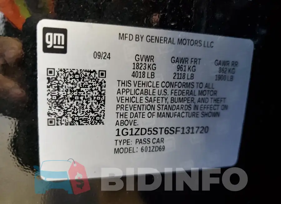1G1ZD5ST6SF131720 Photo# 12