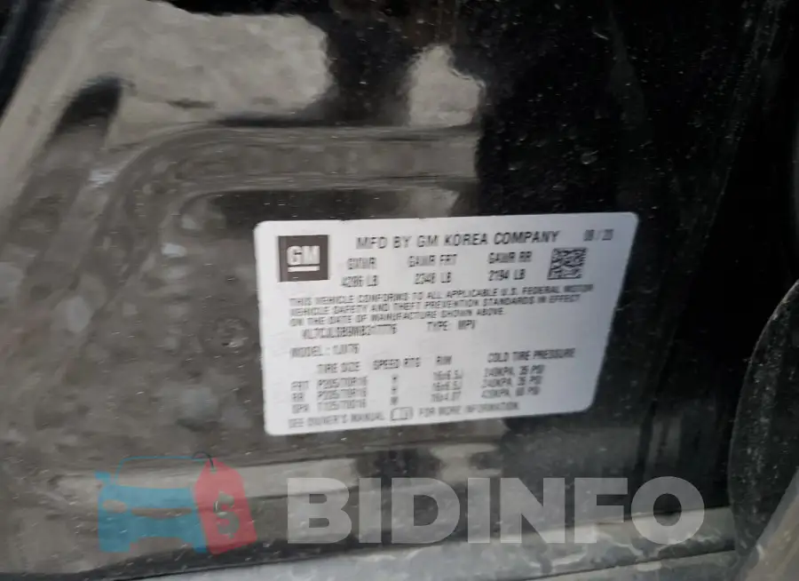 KL7CJLSB9MB317776 Photo# 13