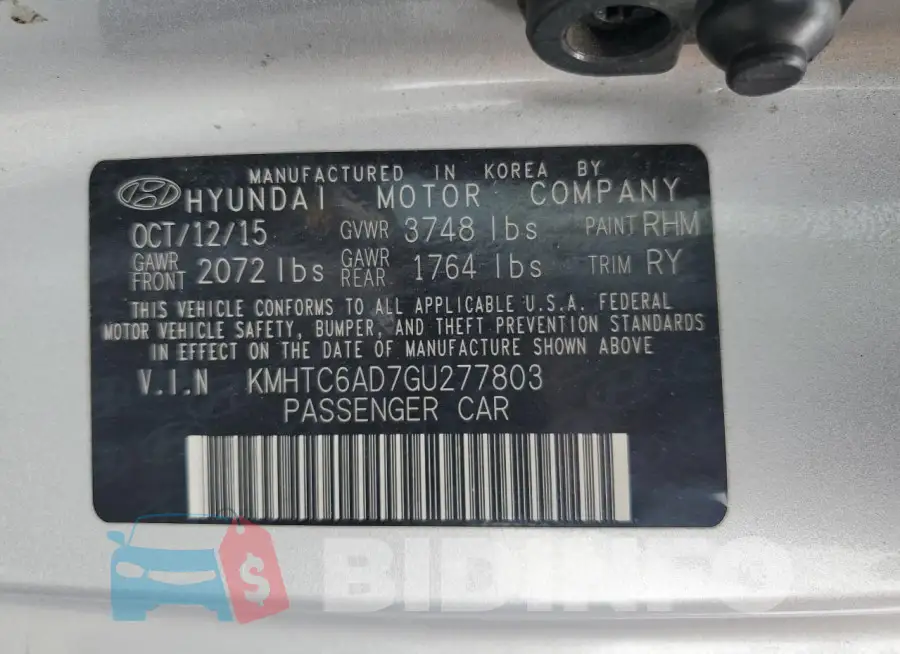 KMHTC6AD7GU277803 Photo# 12