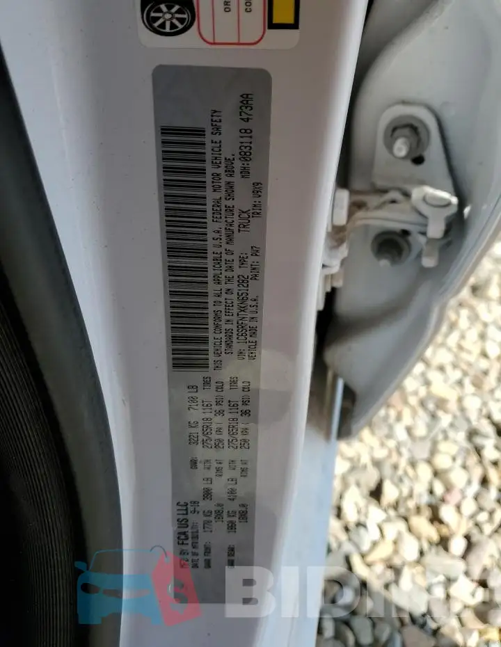 1C6SRFNTXKN651282 Photo# 13