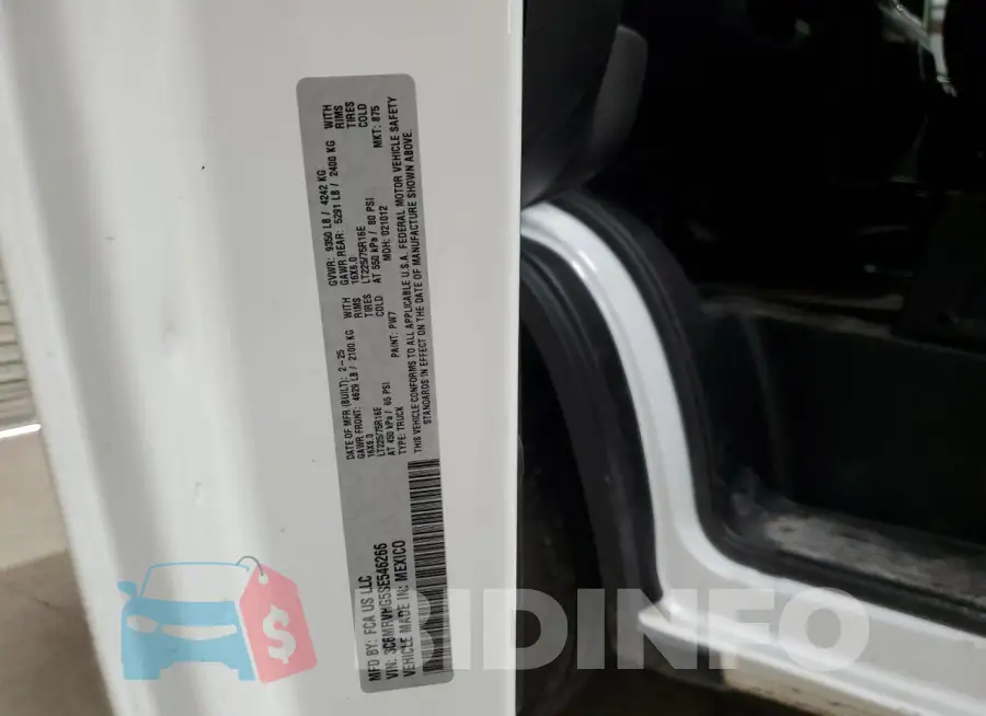 3C6MRVHG5SE546266 Photo# 13