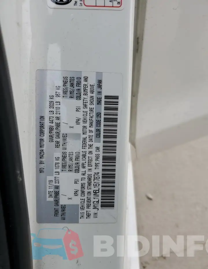 JM1GL1VM6L1517874 Photo# 12