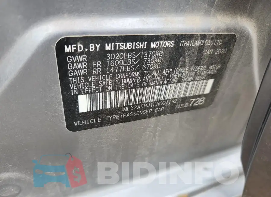 ML32A5HJ1LH007192 Photo# 12