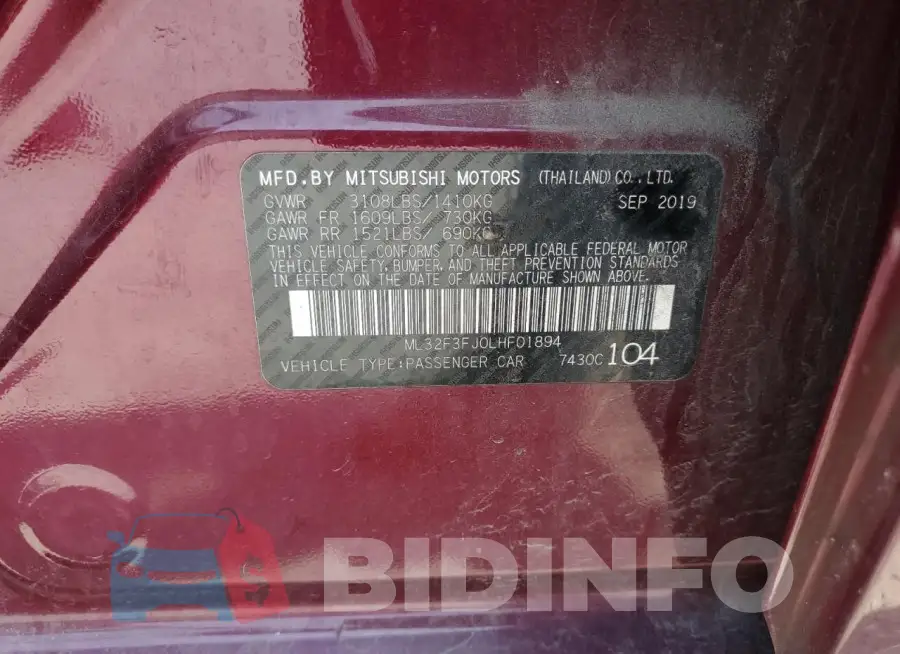ML32F3FJ0LHF01894 Photo# 12