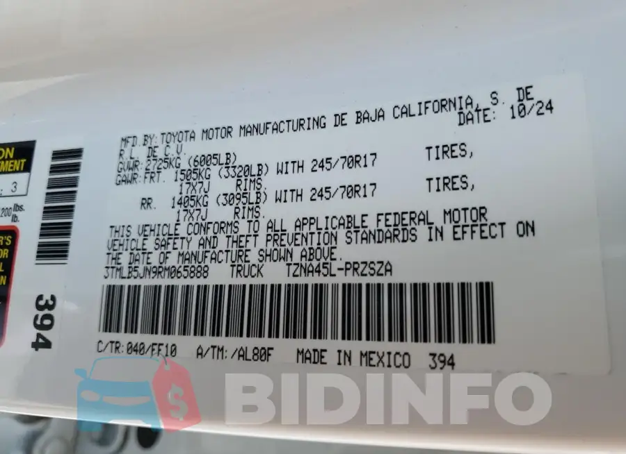 3TMLB5JN9RM065888 Photo# 12