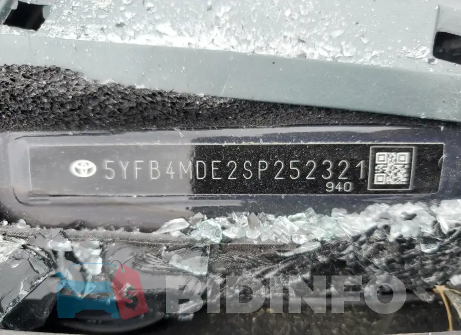 5YFB4MDE2SP252321 Photo# 13