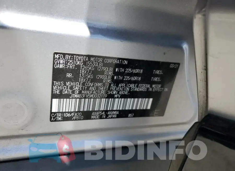 JTMAB3FV5MD032119 Photo# 13