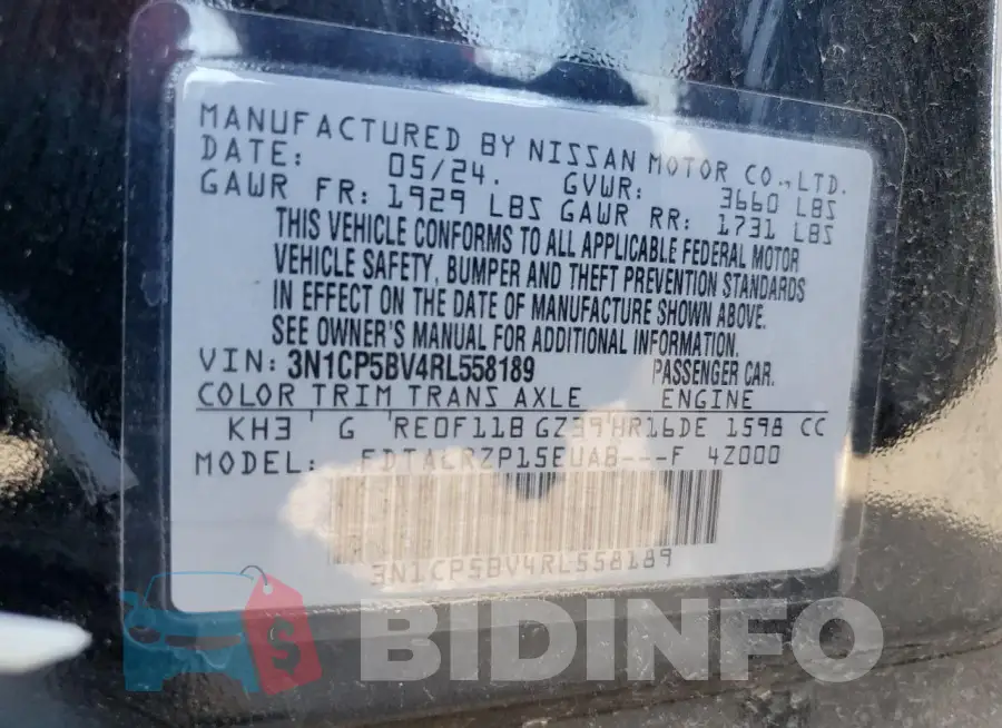3N1CP5BV4RL558189 Photo# 14