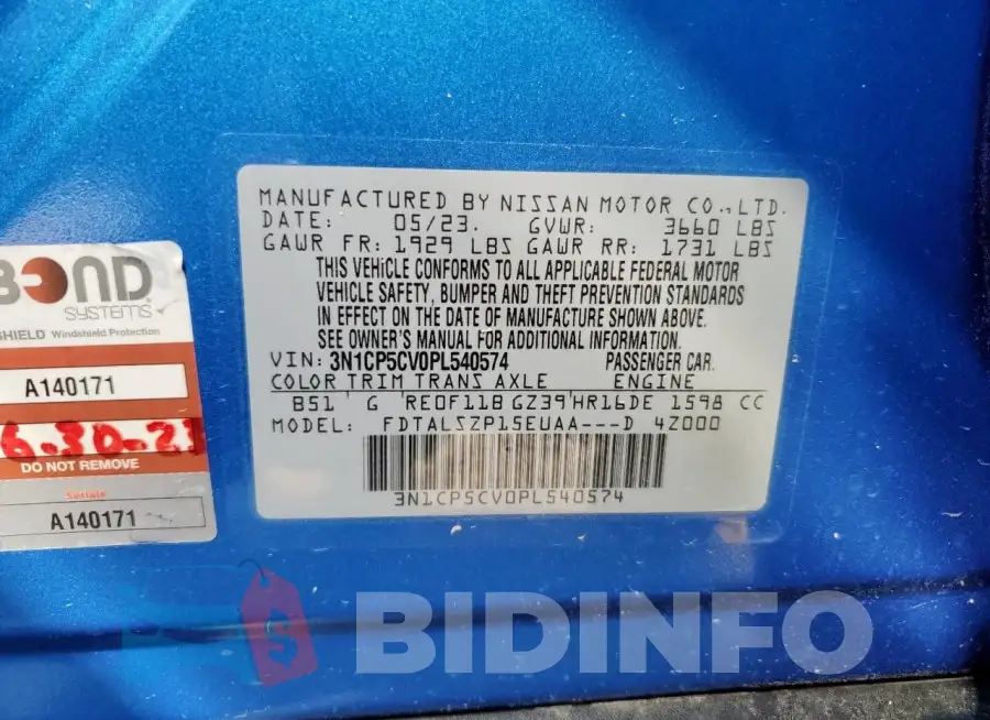 3N1CP5CV0PL540574 Photo# 13