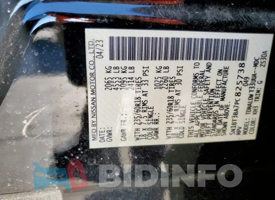 5N1BT3BA7PC825738 Photo# 13