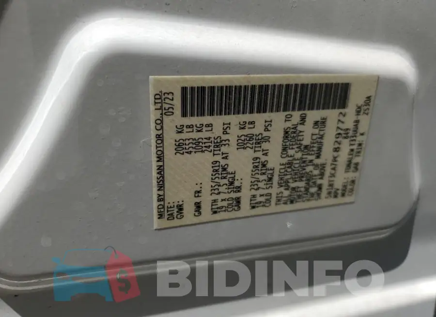 5N1BT3CA7PC829772 Photo# 13
