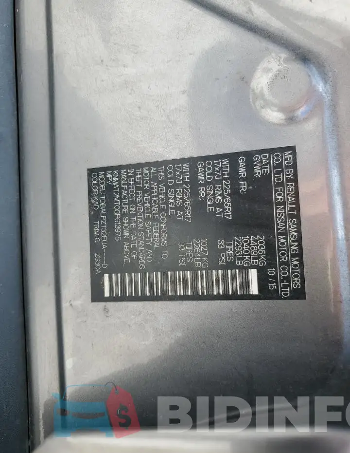 KNMAT2MT0GP613975 Photo# 14