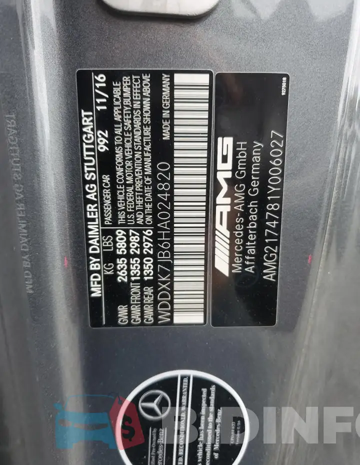 WDDXK7JB6HA024820 Photo# 12