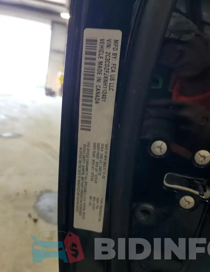 2C3CDZFJXNH112401 Photo# 12