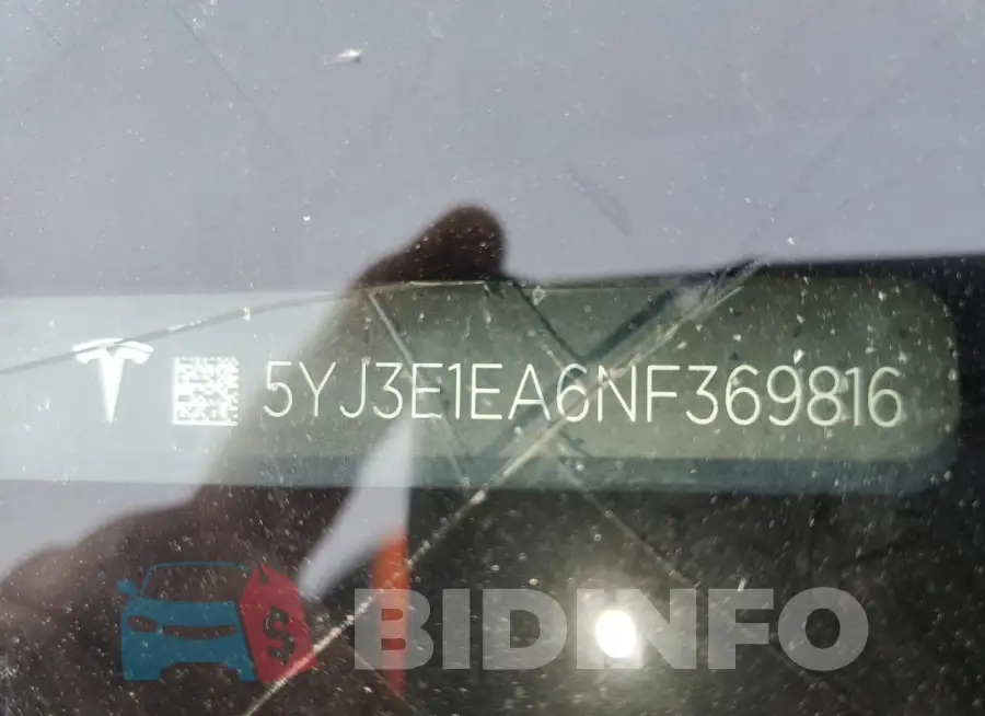 5YJ3E1EA6NF369816 Photo# 12