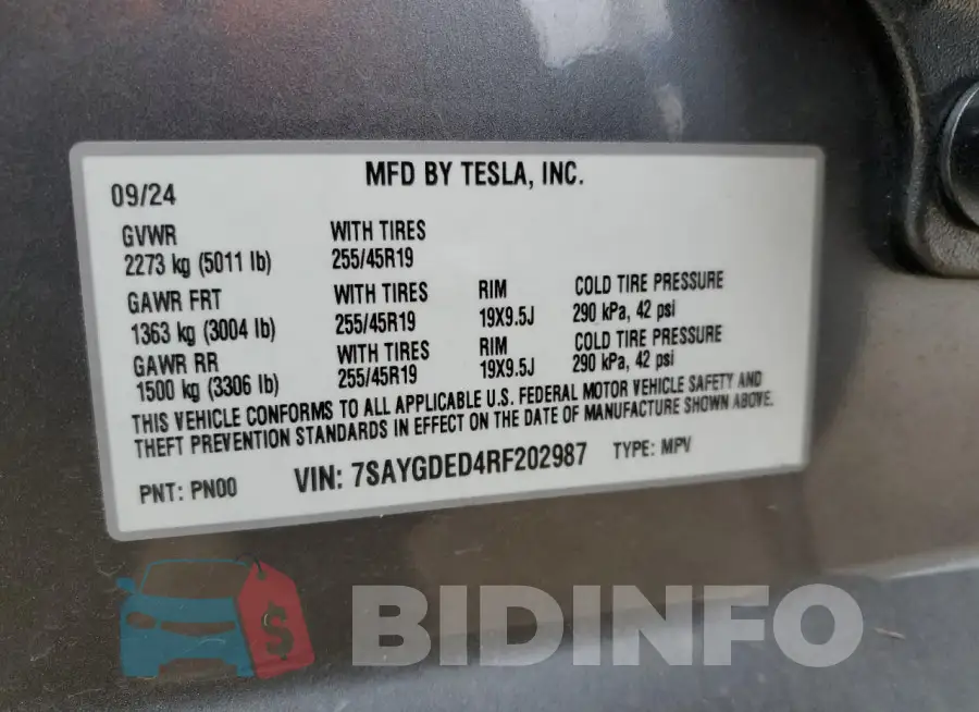 7SAYGDED4RF202987 Photo# 14